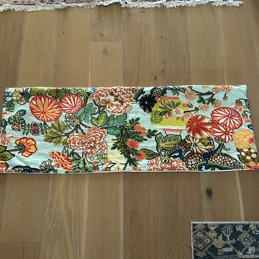 Schumacher Chiangmai large pillow cover